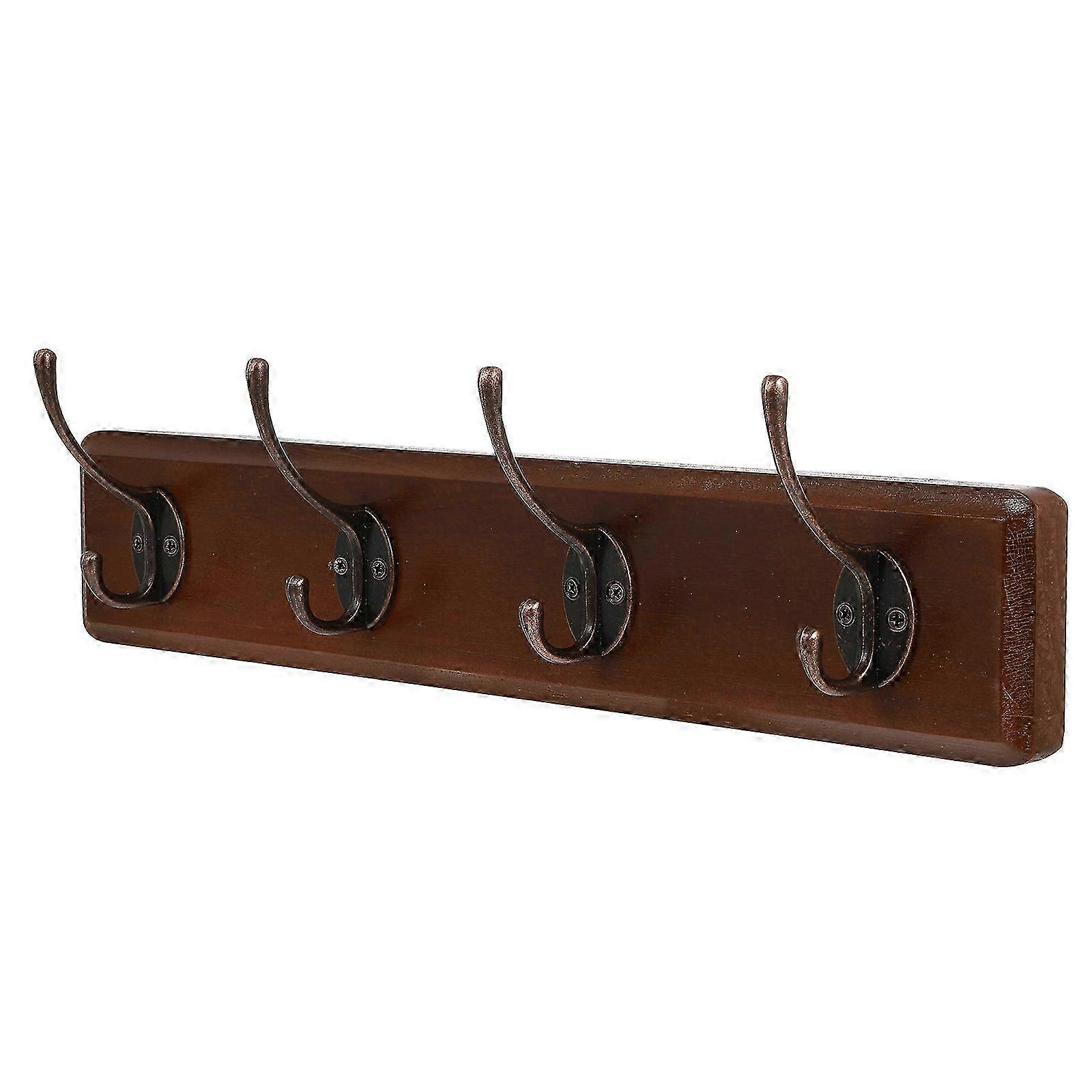 Clothes Hooks Wall Mount Hook Rack compatible with Hanging 2Pcs Pine Alloy Material