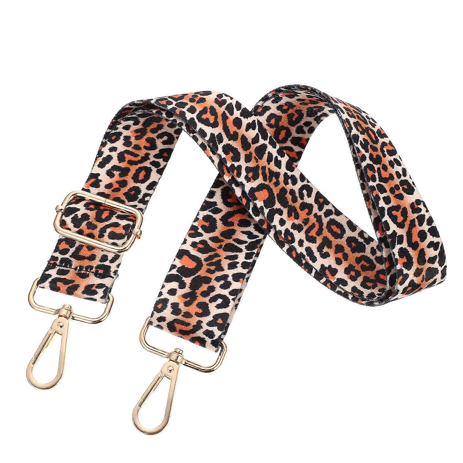 Bag Shoulder Strap Leopard Prints for Decoration 5Pcs Adjustable Set