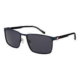 Tommy Hilfiger Blue Metal Sunglasses