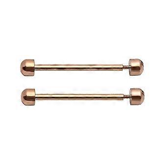 Reparatur von Uhrenarmbändern mit Schraubenrohren, Reibungsstiften und Schließen, 16/18/20/22 mm [MI]