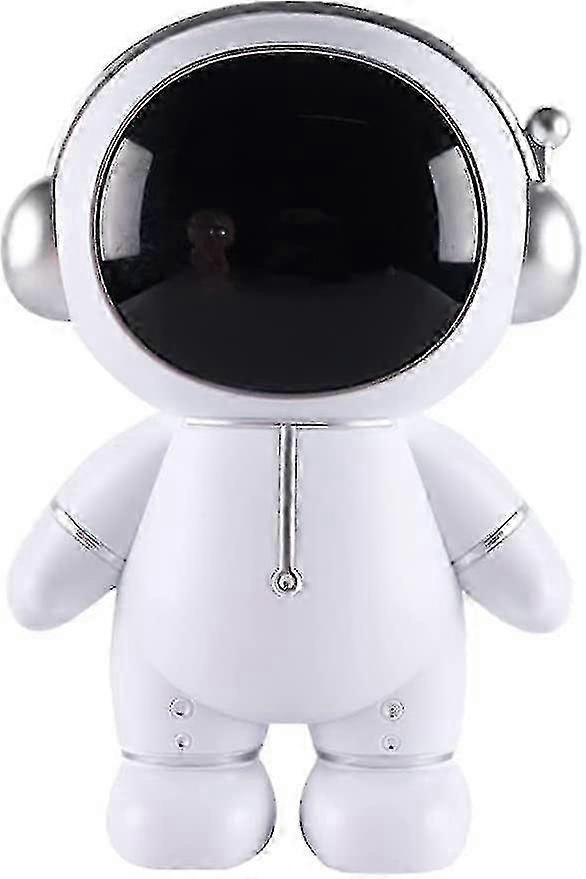 Astronaut Figurine Decor Desktop Statue (silver)