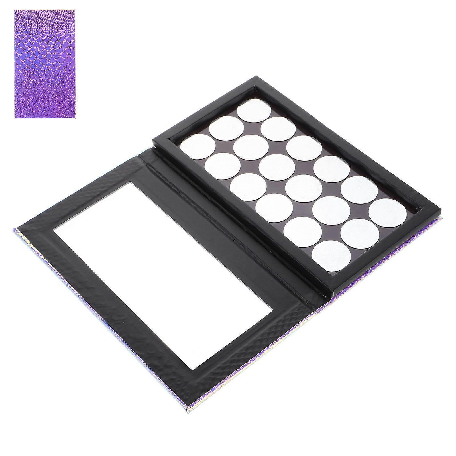Empty Eyeshadow Case Refillable Makeup Box for Powder Storage