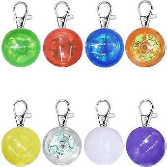 8 Packs LED Dog Collar, LED Light Up Clip-on Dog Collar Light, Dog Lights for Night Walking,Waterproof Dog Night Light,for Large Medium Small Cats Pet