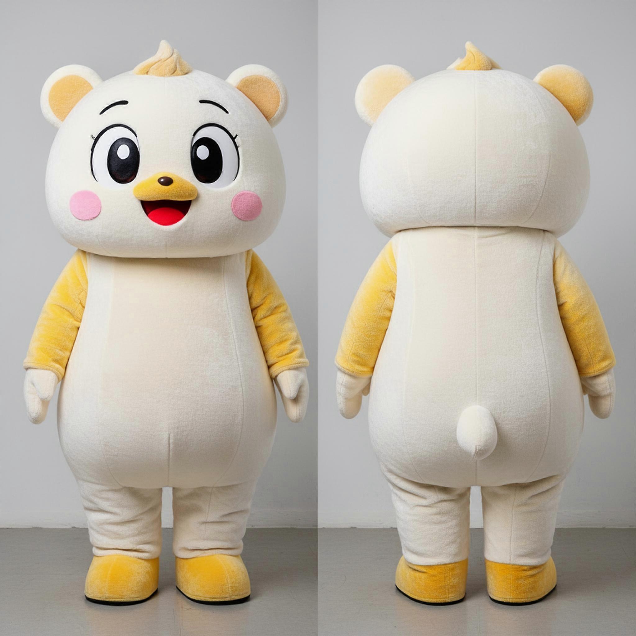 MASTICOT White Rounded Miso Soup Mascot