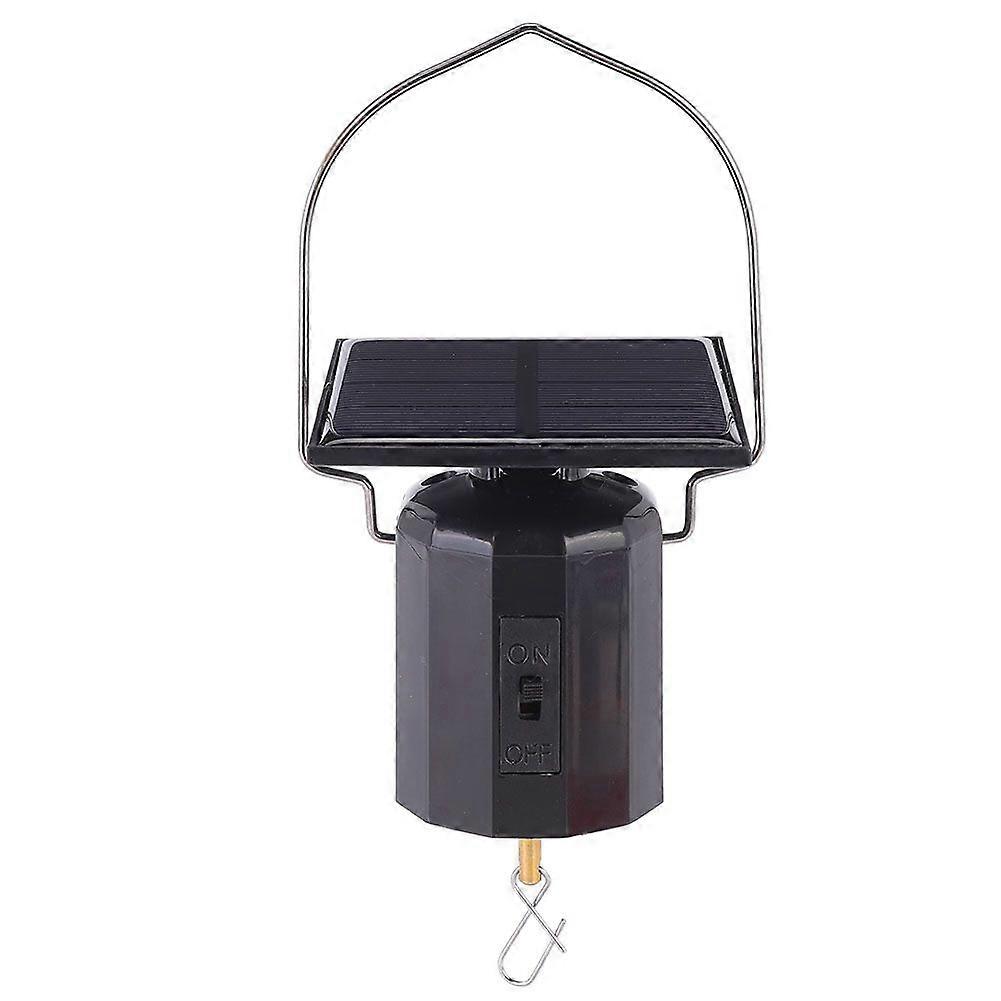 Solar-Powered, Eco-Friendly, Automatic Wind Spinner