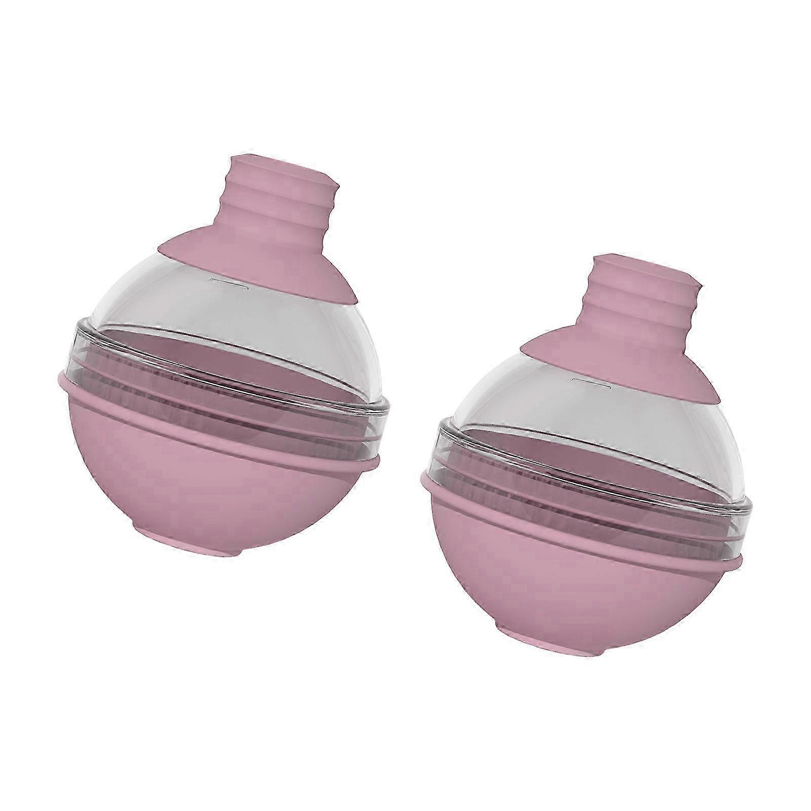 2pcs Clear Lid Ice Sphere Molds