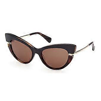 Max Mara MM0187 56E Full Rim  Women Cat Eye Sunglasses UV3 Original