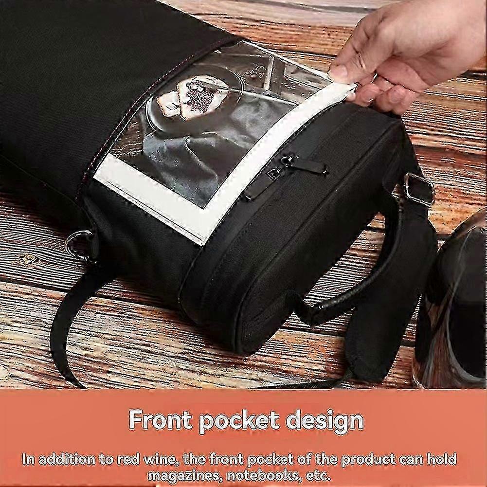 Leakproof Double Wine Carrier Tote