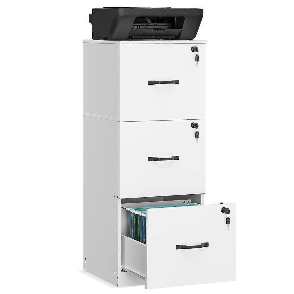3-Drawer Vertical Lockable file cabinet with drawers 15.7