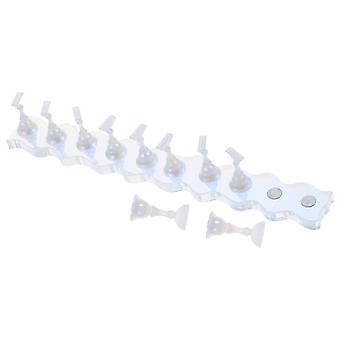 Nail Stand Nail Practice Stand for Manicure Training 2Sets Light Grey