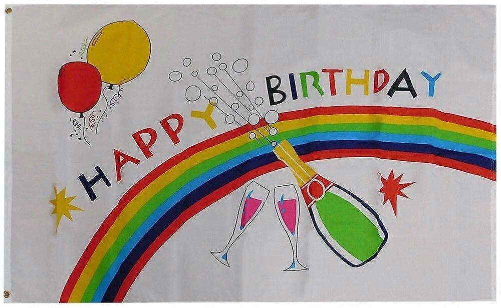 Bandiera di compleanno resistente GS0186