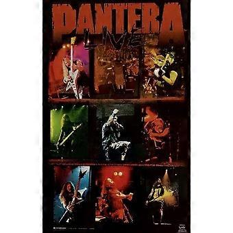 Pantera Heavy Metal Band Live Performance Collage Jigsaw Puzzle TU1147