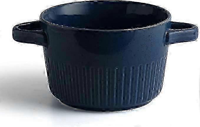 Large Ceramic Bowl With Handle