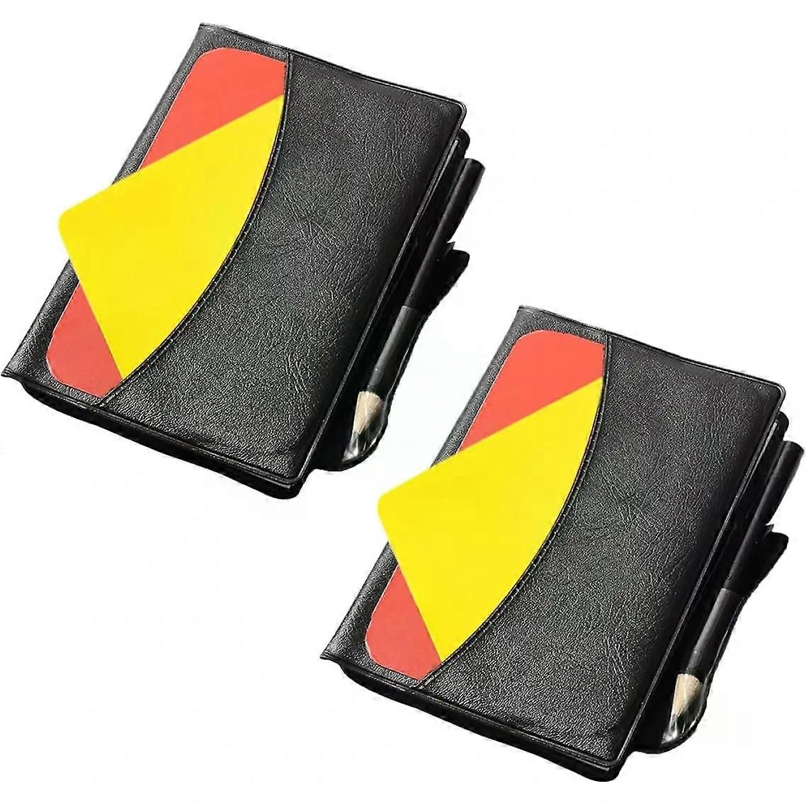 Referee Wallet Kit with Red Yellow Cards 2 Sets