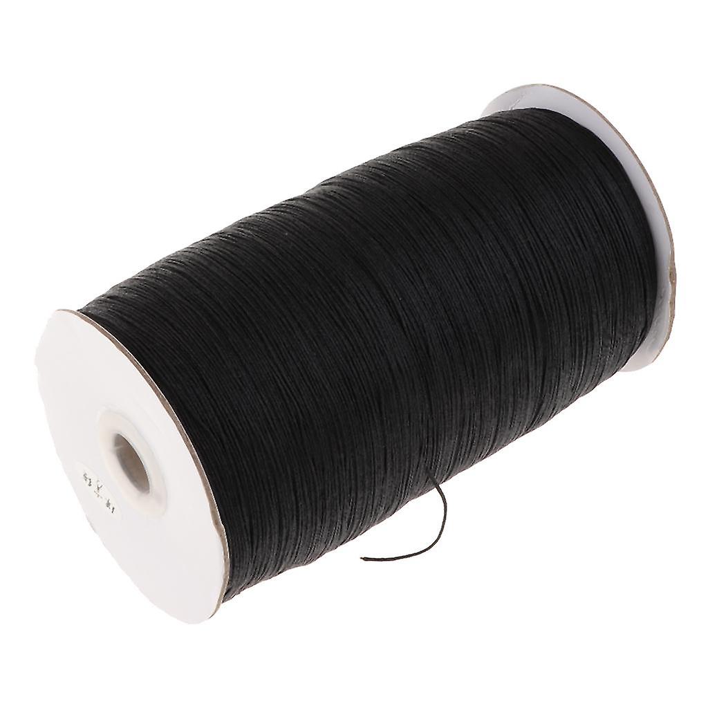 Elastic Cord String Bungee Wire Rope Nylon Black for Necklace Jewel Making