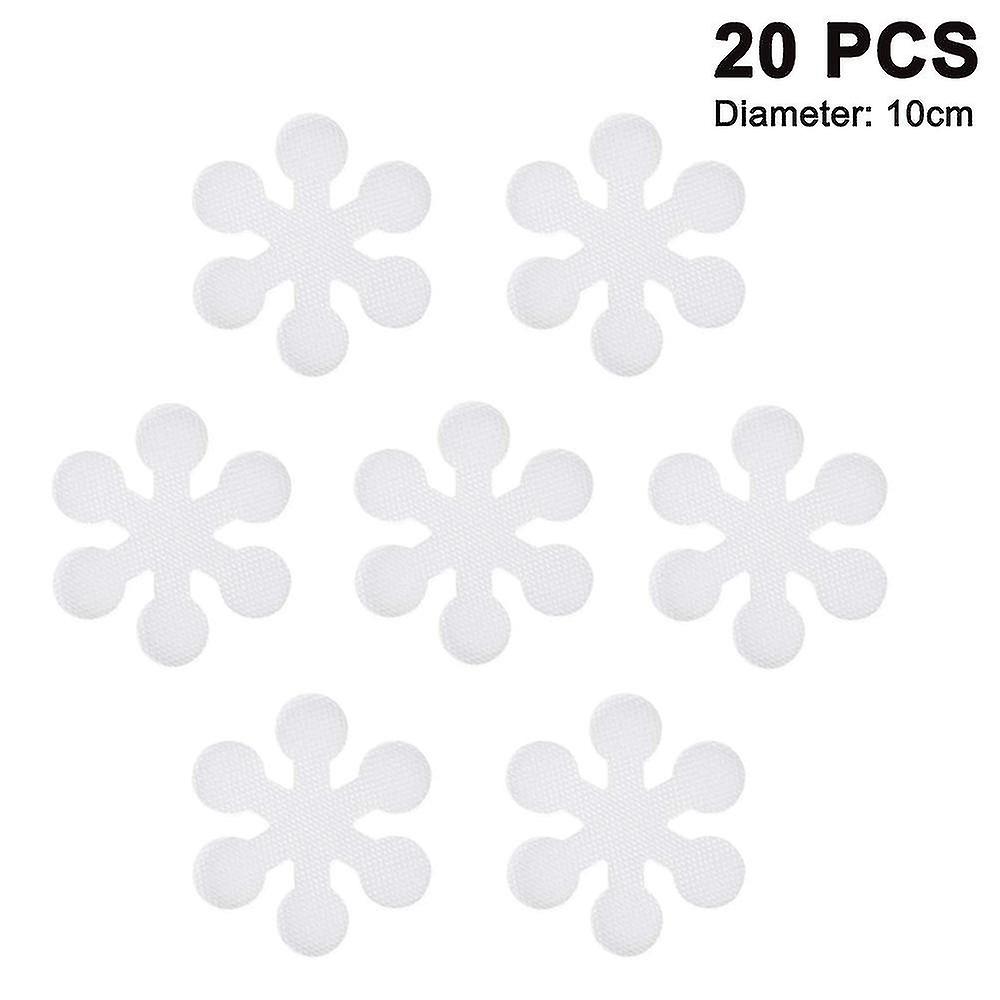 Rubber Snowflake Flower Bathroom Non-slip Stickers Waterproof