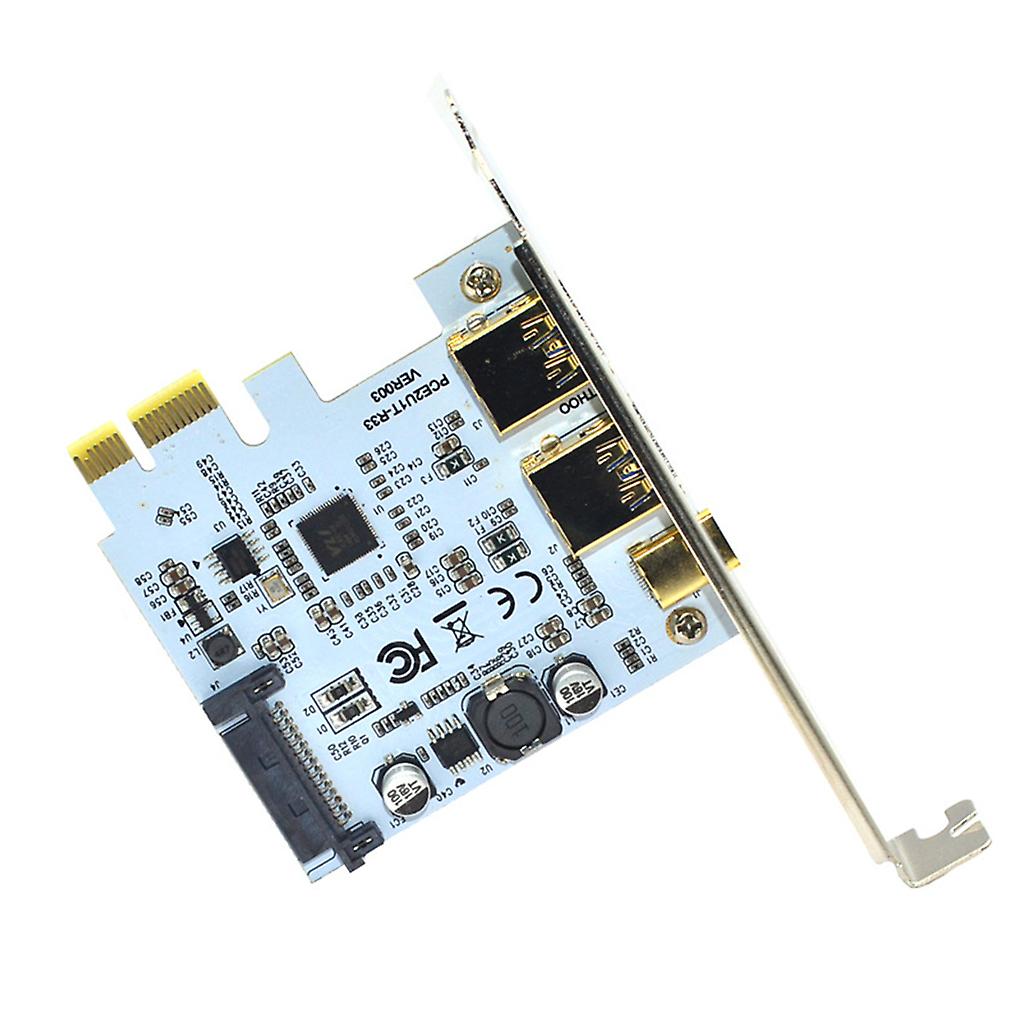 USB 3.0 Type-C Expansion Card 5Gbps Add On Card VL805 Master SATA Power Port