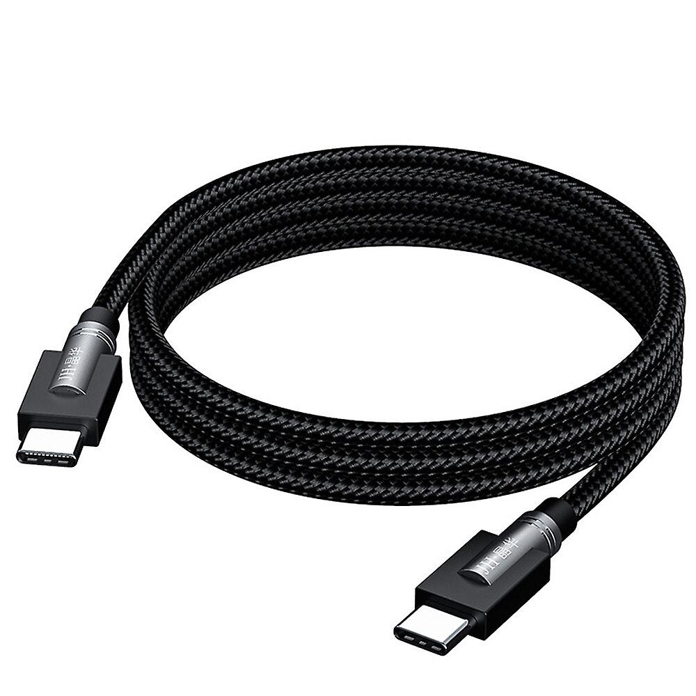 Double Head Type-c To Type-c Usb 3.1 Pd Data Cable Male To Male Fast Charging Line Prepared Charging Belt For Huawei Glory