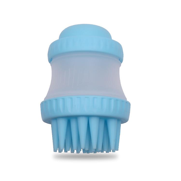 Pet Washer Cup Dog Paw Cleaner Puppy Foot Wash Tools Soft Gentle Silicone Bristles Pet Brush Quickly Clean Paws Muddy Feet,Blue