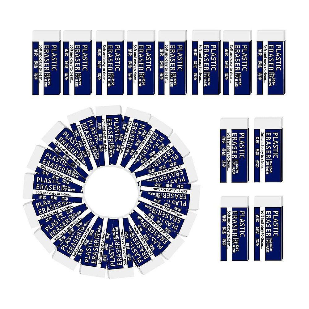 Erasers, 30pcs Cube Erasers Text Eraser 2b Eraser