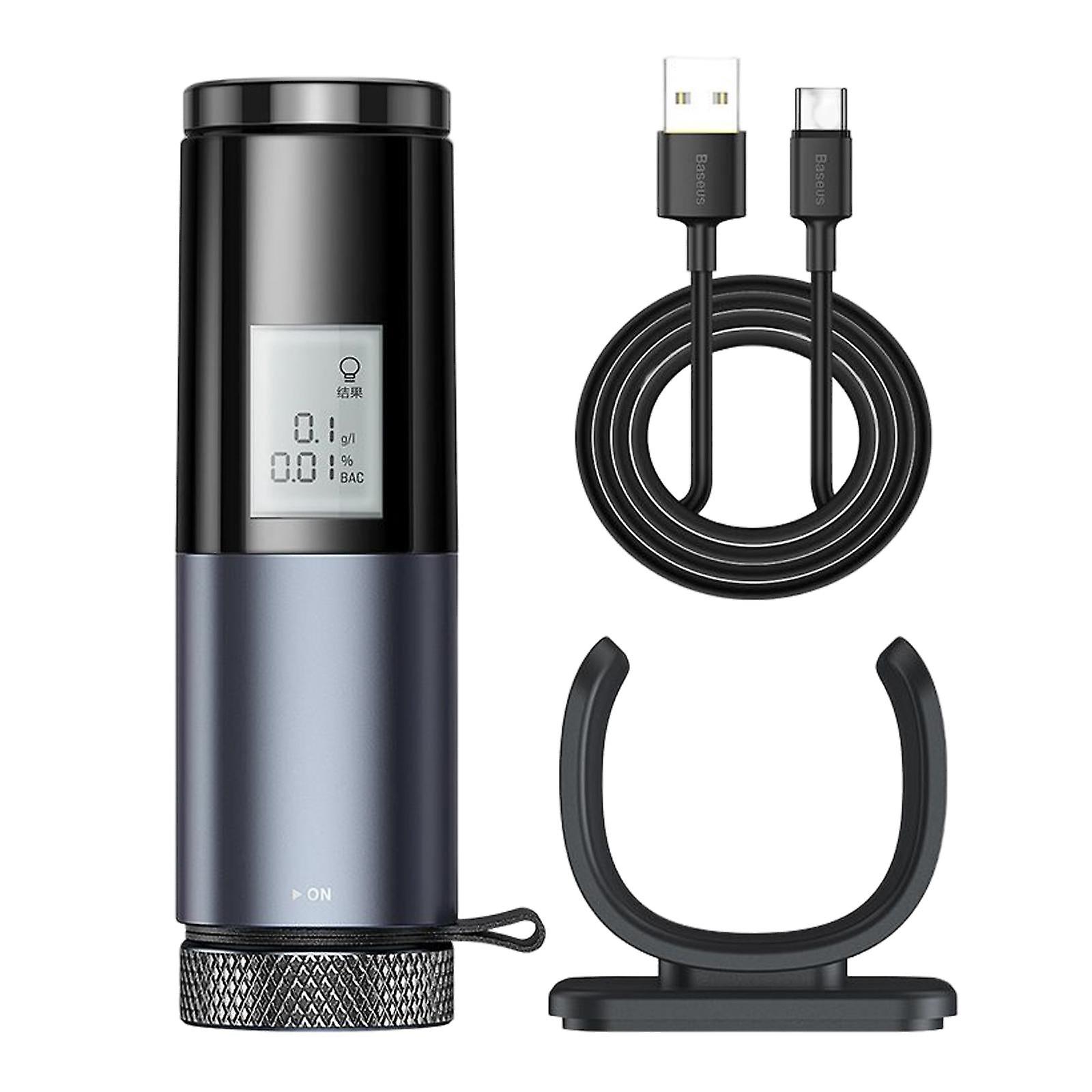 Led Digital Alcohol Tester Convenient Professional Sensitive And Accurate Alcohol Detector