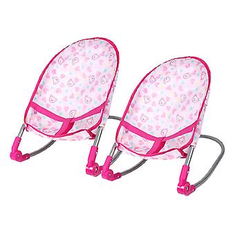 Doll Bouncer Rocking Chair for Mellchan Baby Dolls 9-12inch Reborn