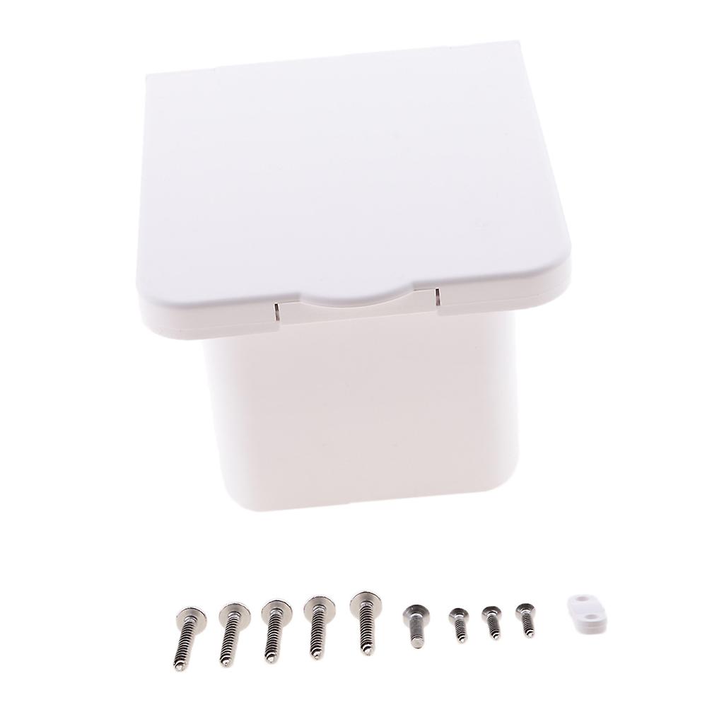 RV 32Amp Power Outlet Receptacle Socket Panel Adapter Converter
