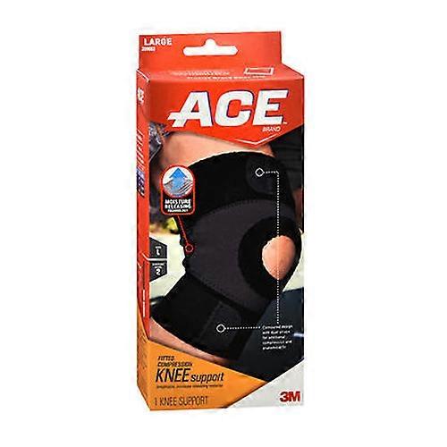 3M Ace Moisture Control Knee Support, Large 1 each (Pack of 1)