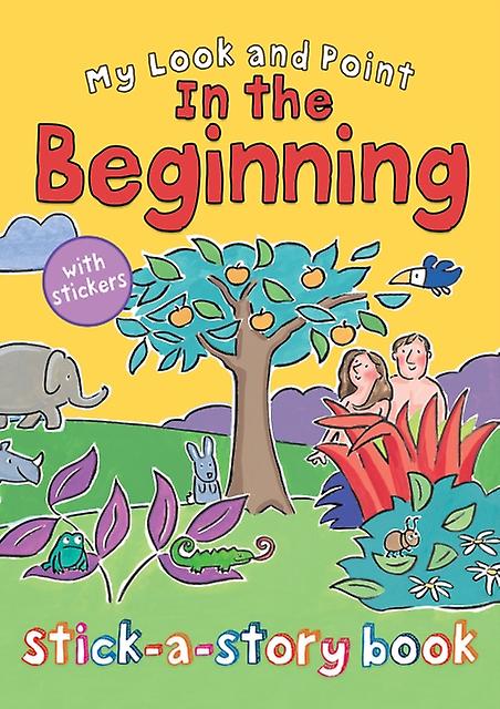 My Look And Point In The Beginning Stickastory Book by Christina Goodings Paperback Book