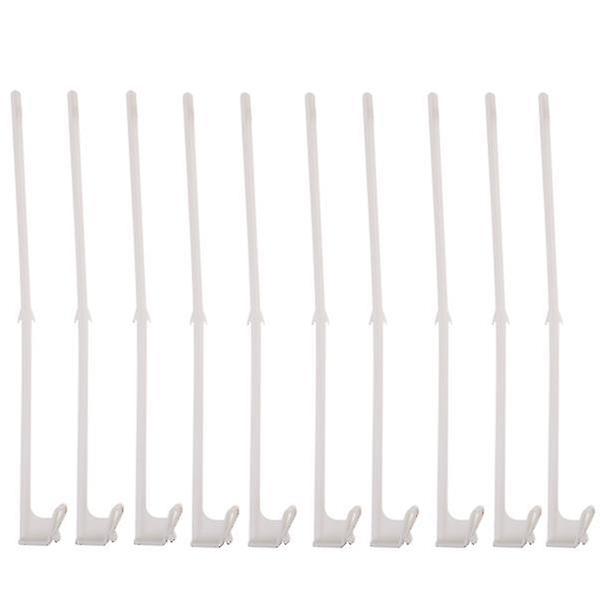 10pcs Car Window Flagpoles Car Flag Window Clips Truck Flag Holder Without Flag