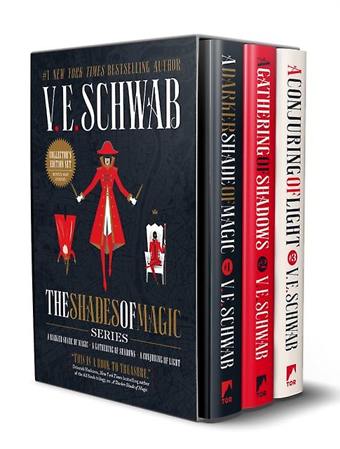 Shades Of Magic Collectors Editions Boxed Set A Darker Shade Of Magic A Gatheri by V E Schwab Paperback Book