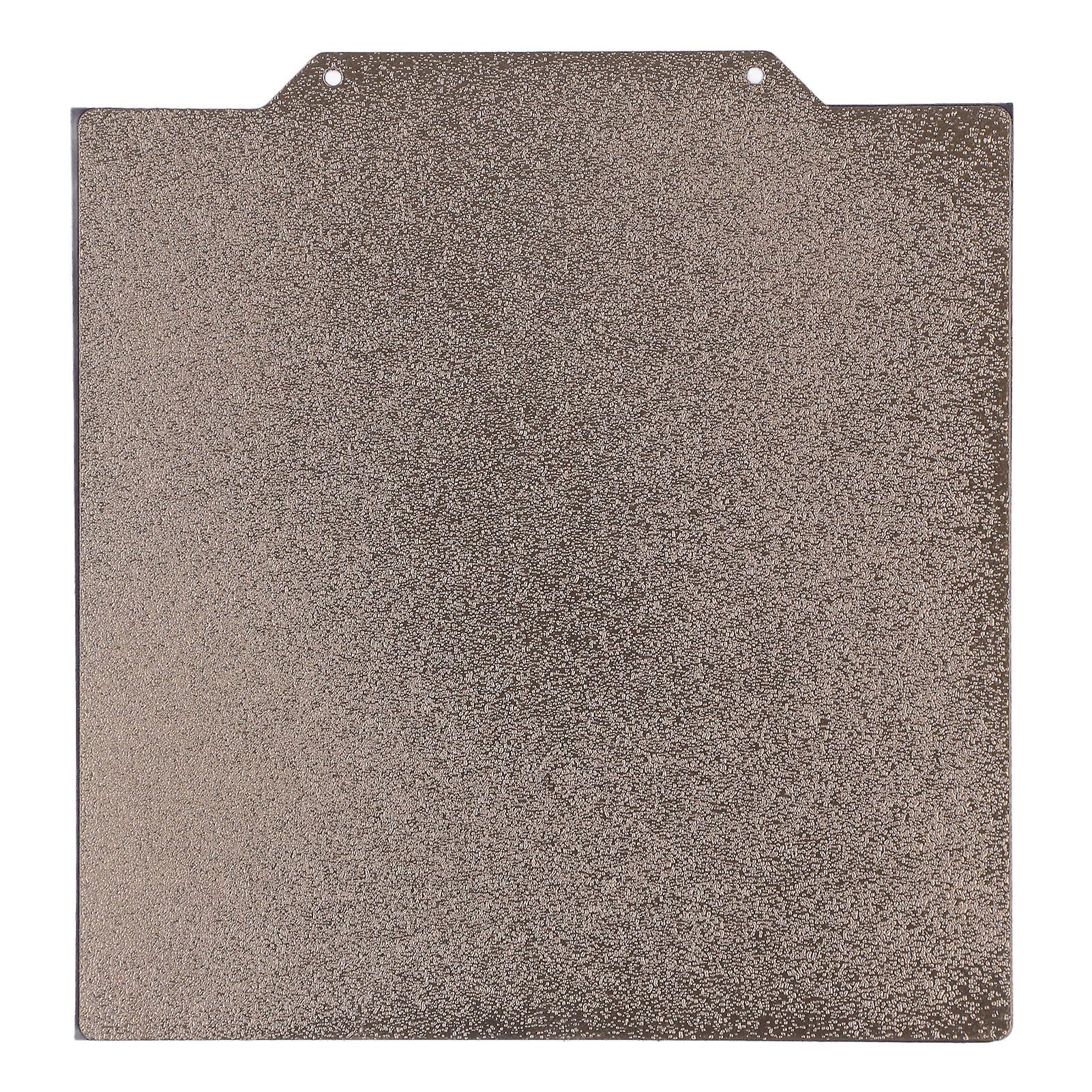 165 x 165mm 3D Printer Build Plate, Flexible, Double-Sided, PEI Powder Coated Spring Steel with Magnetic Base