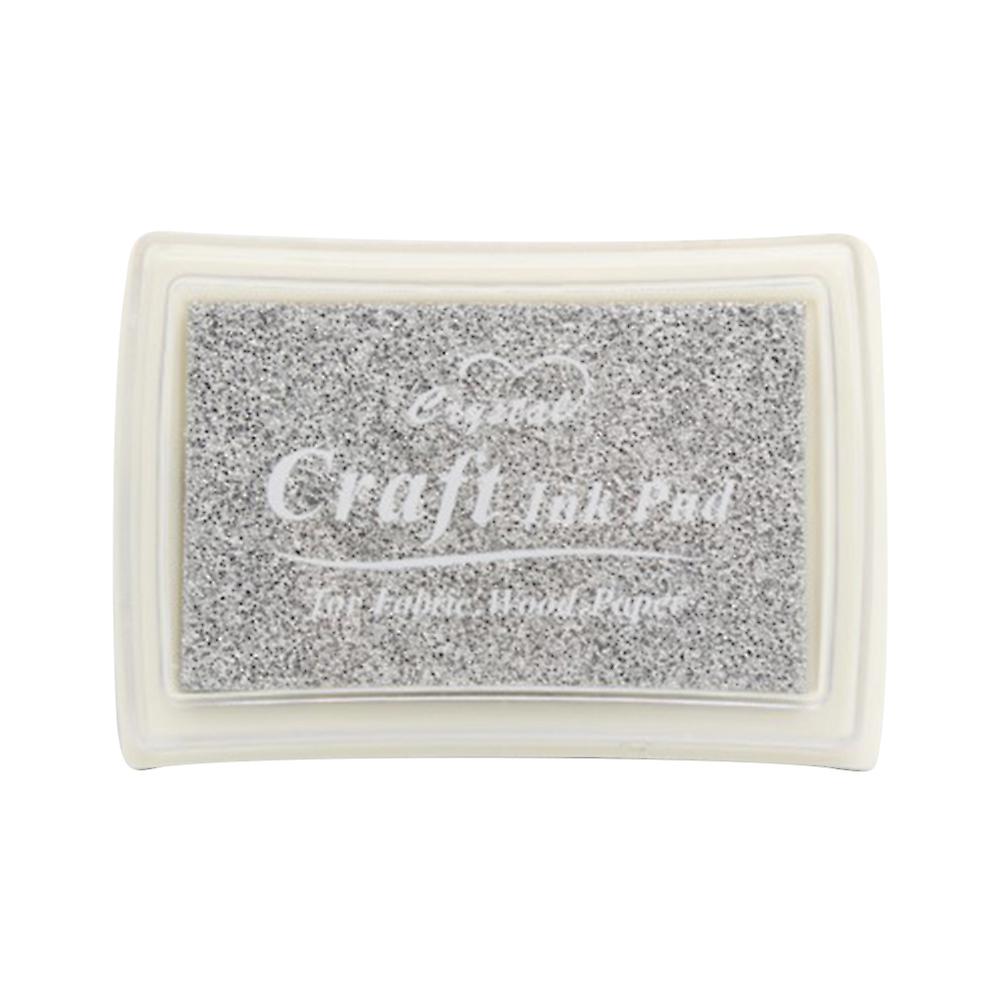 Ink Pad Inkpad Fingerprint For Rubber Stamps DIY Printing Craft Wood Fabric Paper