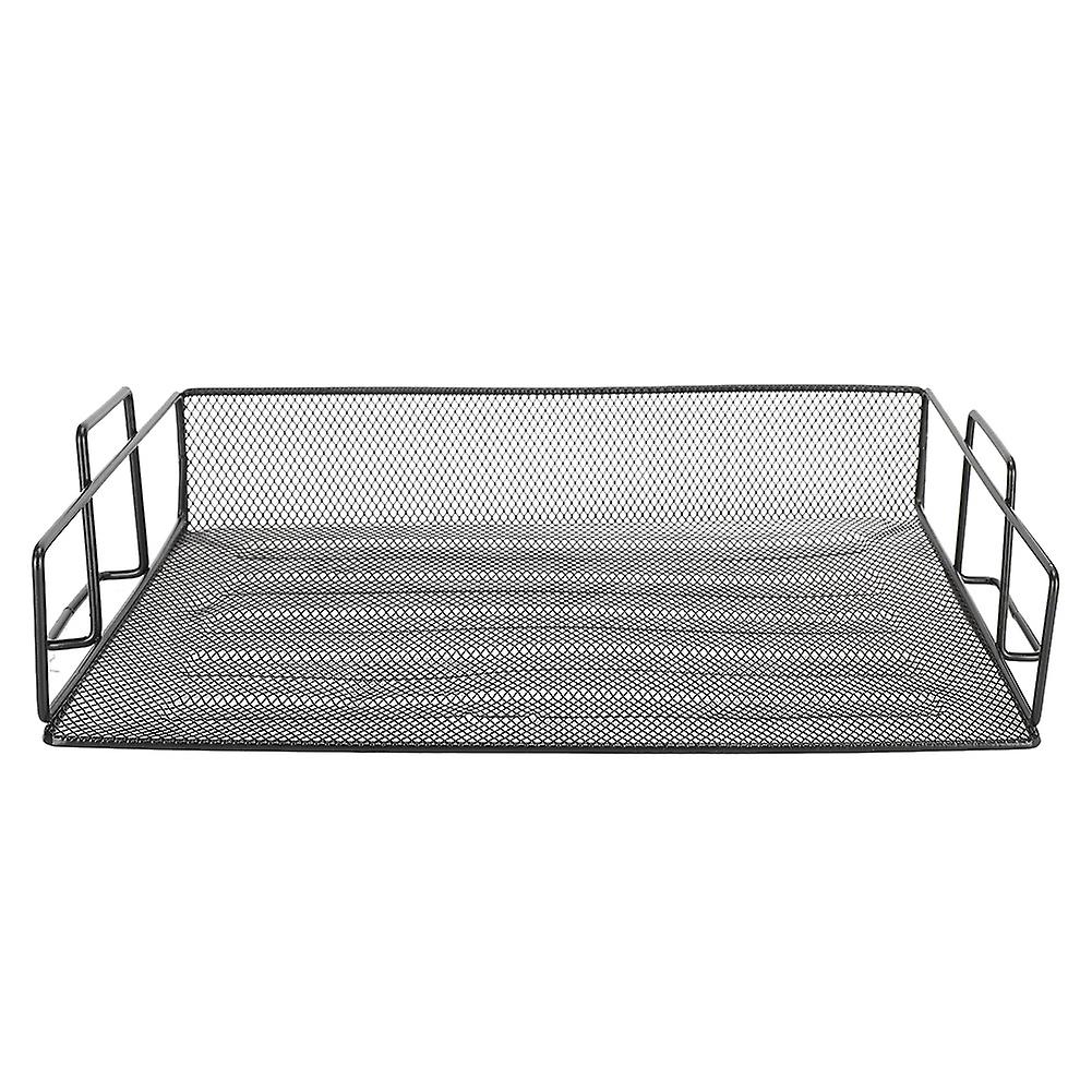 Multi-Layer Document Tray: Desktop Storage Organizer Basket for Office Supplies