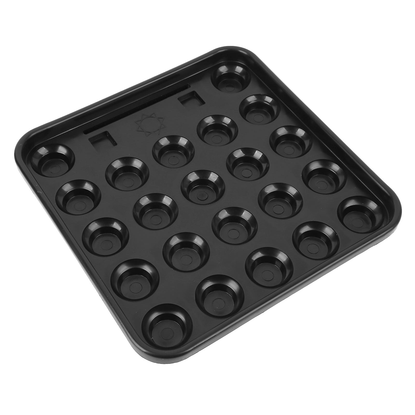Sturdy Billiard Ball Holder, Anti-Drop Pool Ball Storage With Enough Space For Two Chocks And Easy Cleaning