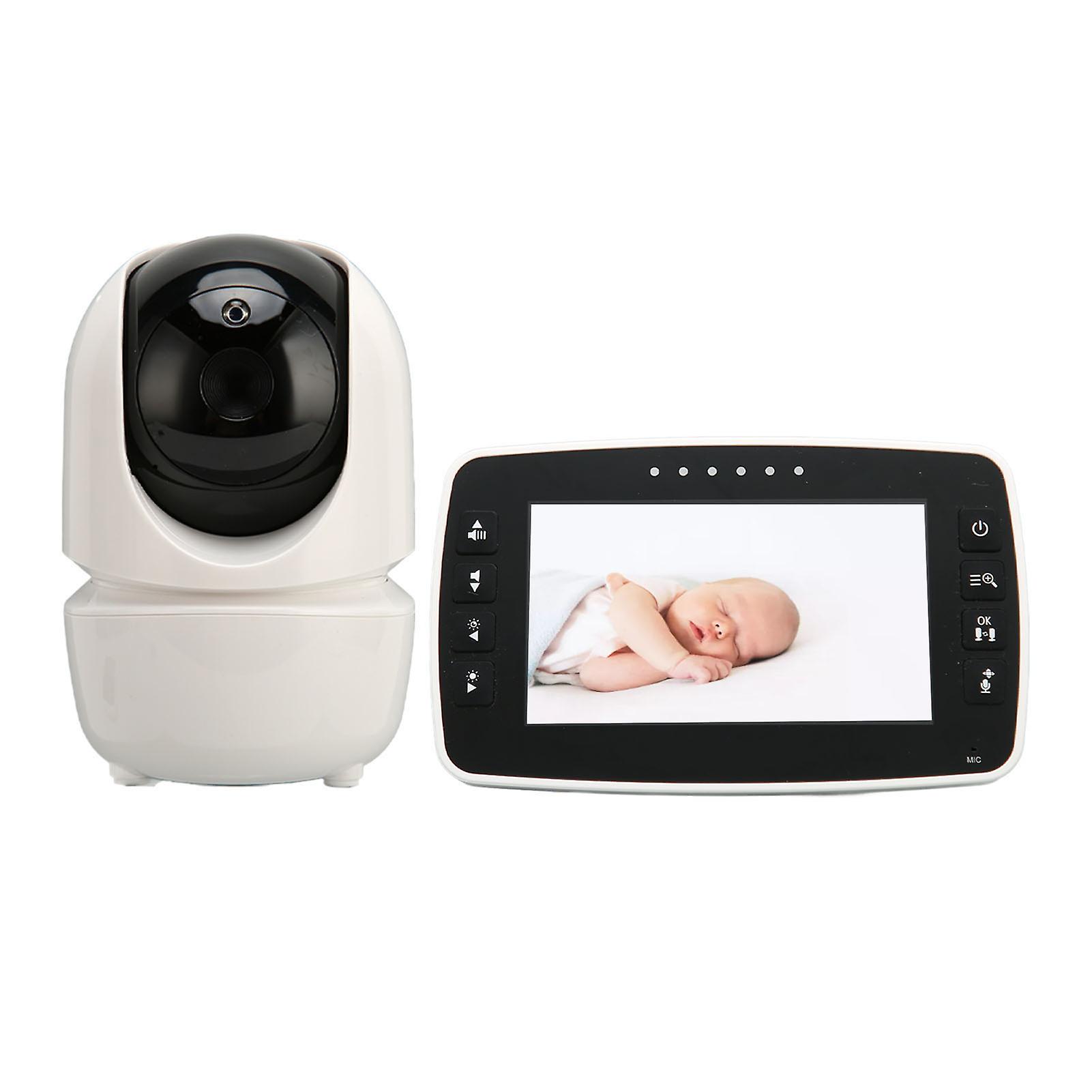 4.3in LCD Baby Monitor 900ft Range 2-Way Audio Wireless UK Plug
