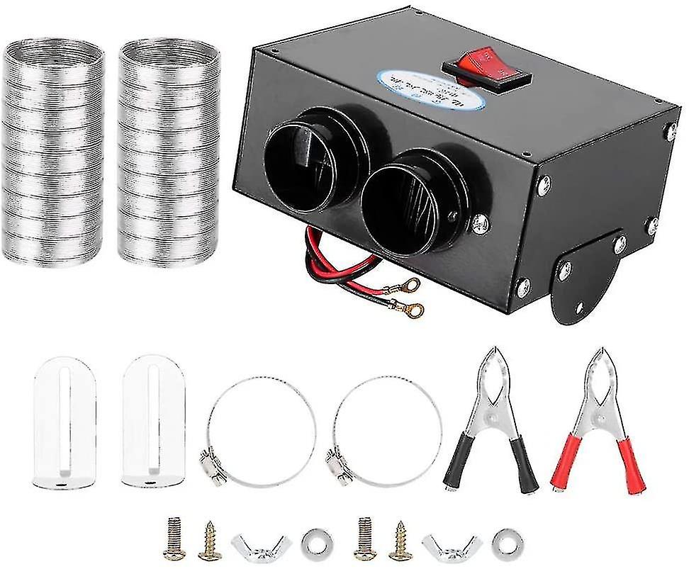 Car Heater,500w Full Automatic Low Noise Low Consumption  Purifies Defrost Defogger-yvan