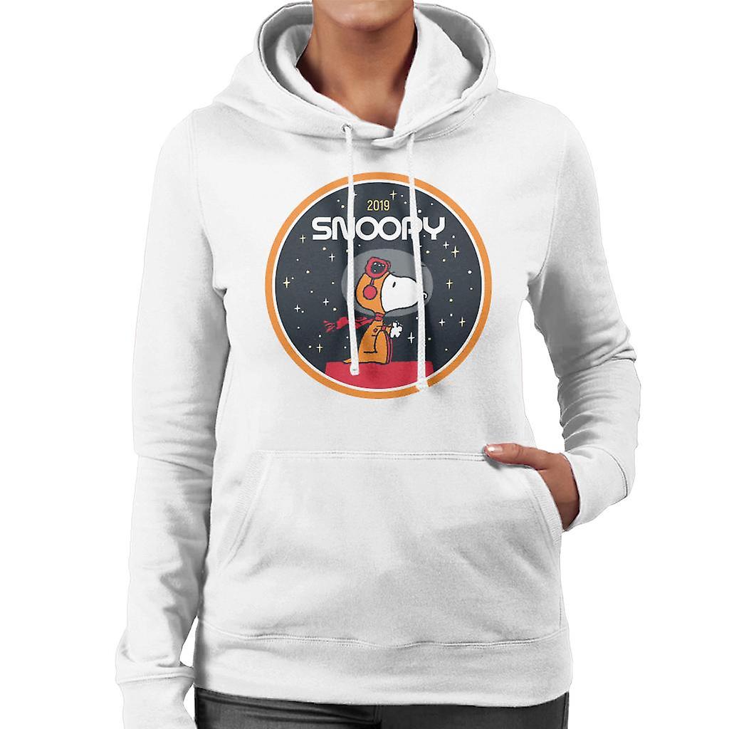 Peanuts Snoopy Kennel Ship Through Space Women's Hooded Sweatshirt