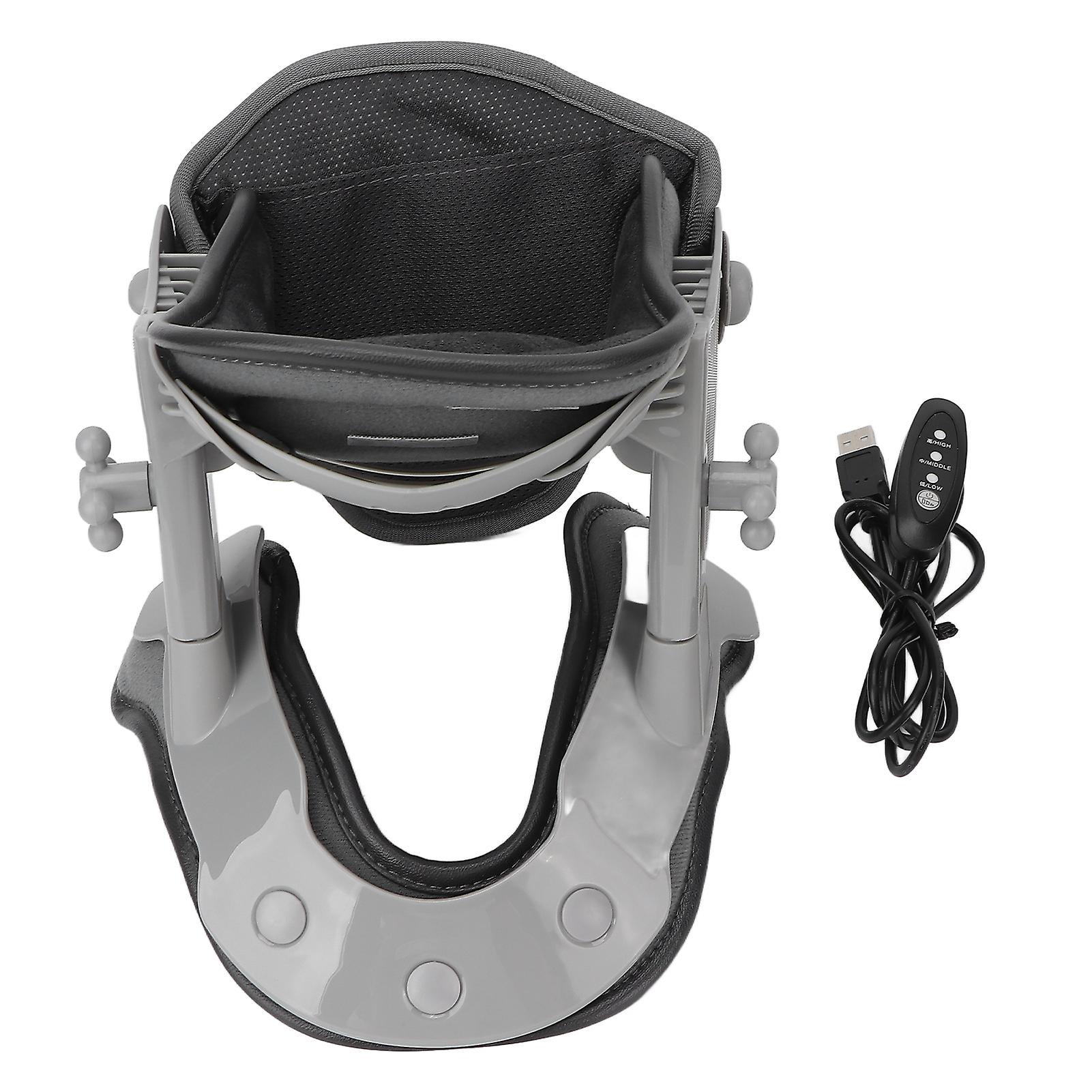 Neck Heating Collar, Neck Pain Relief, Heating Therapy, 3 Speeds, Adjustable Temperature, USB Heating Neck Collar