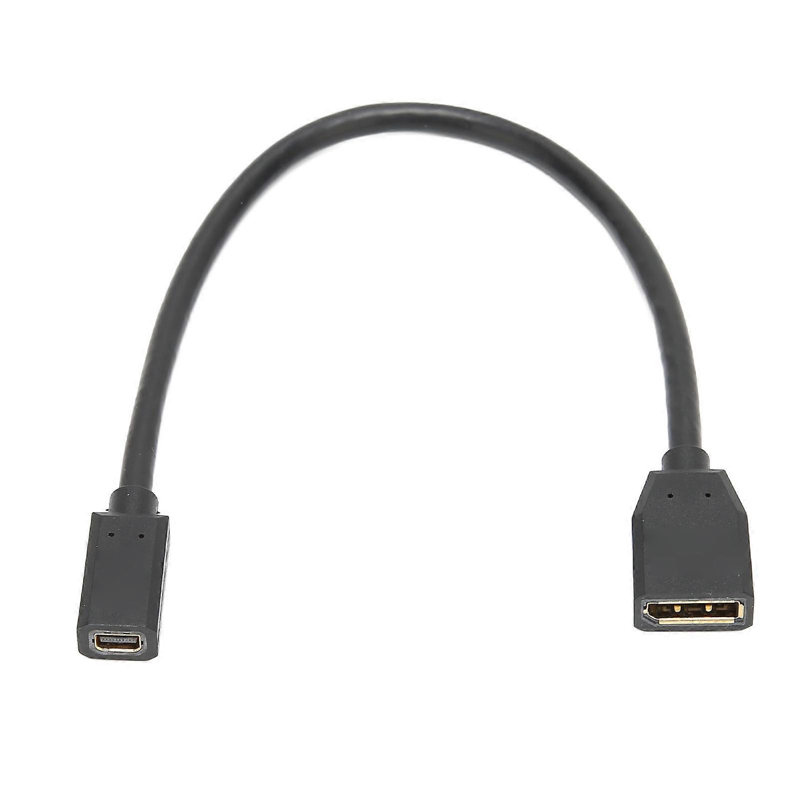 Adapter Displayport 8K Mini Display Port Żeński na DP Żeńska para przedłużaczy Okablowanie DP do Mini DP przesyłowy