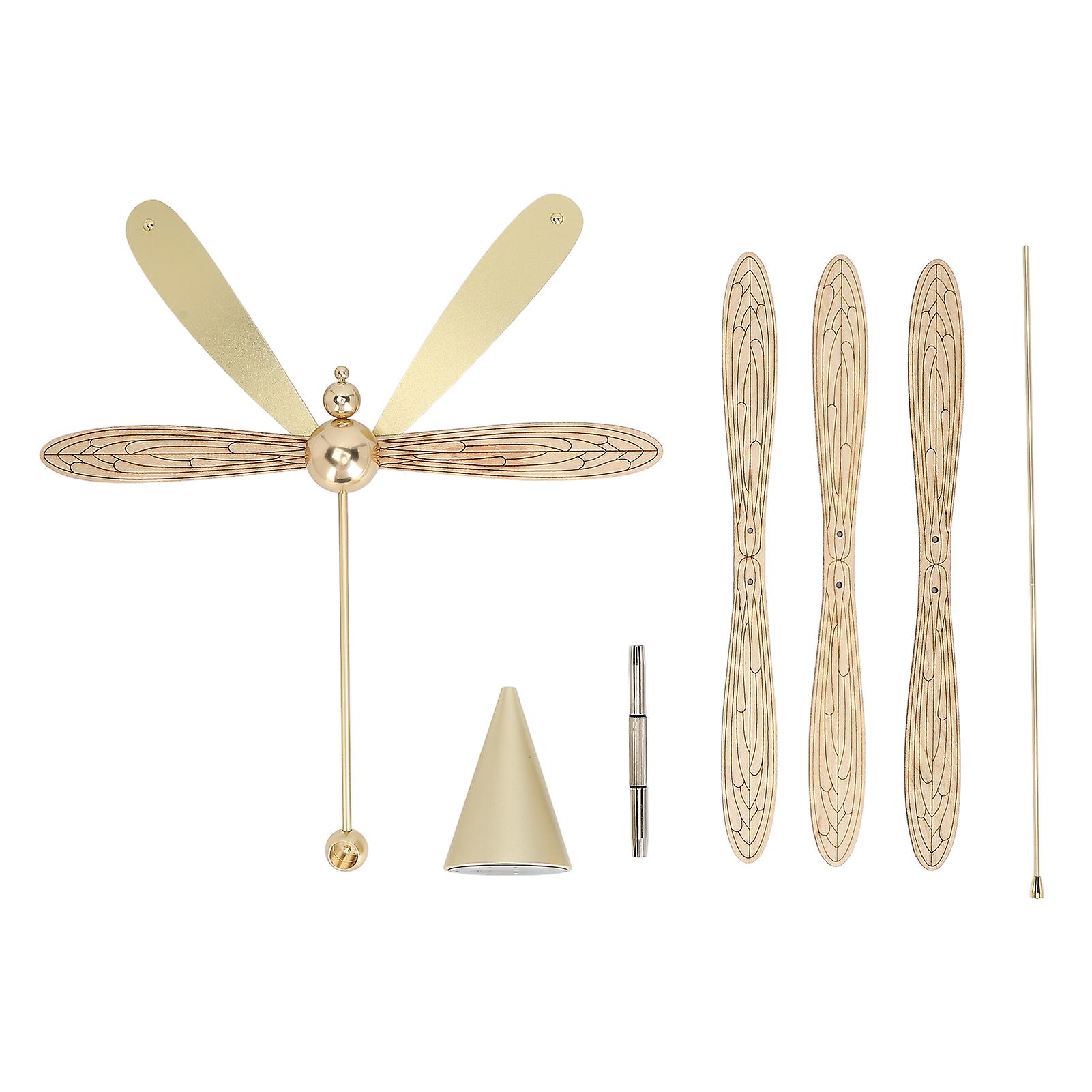 Essential Oil Diffuser Dragonfly Shape 360 Degree Rotating Aromatherapy Diffuser Relaxation Toy for Bedroom Office