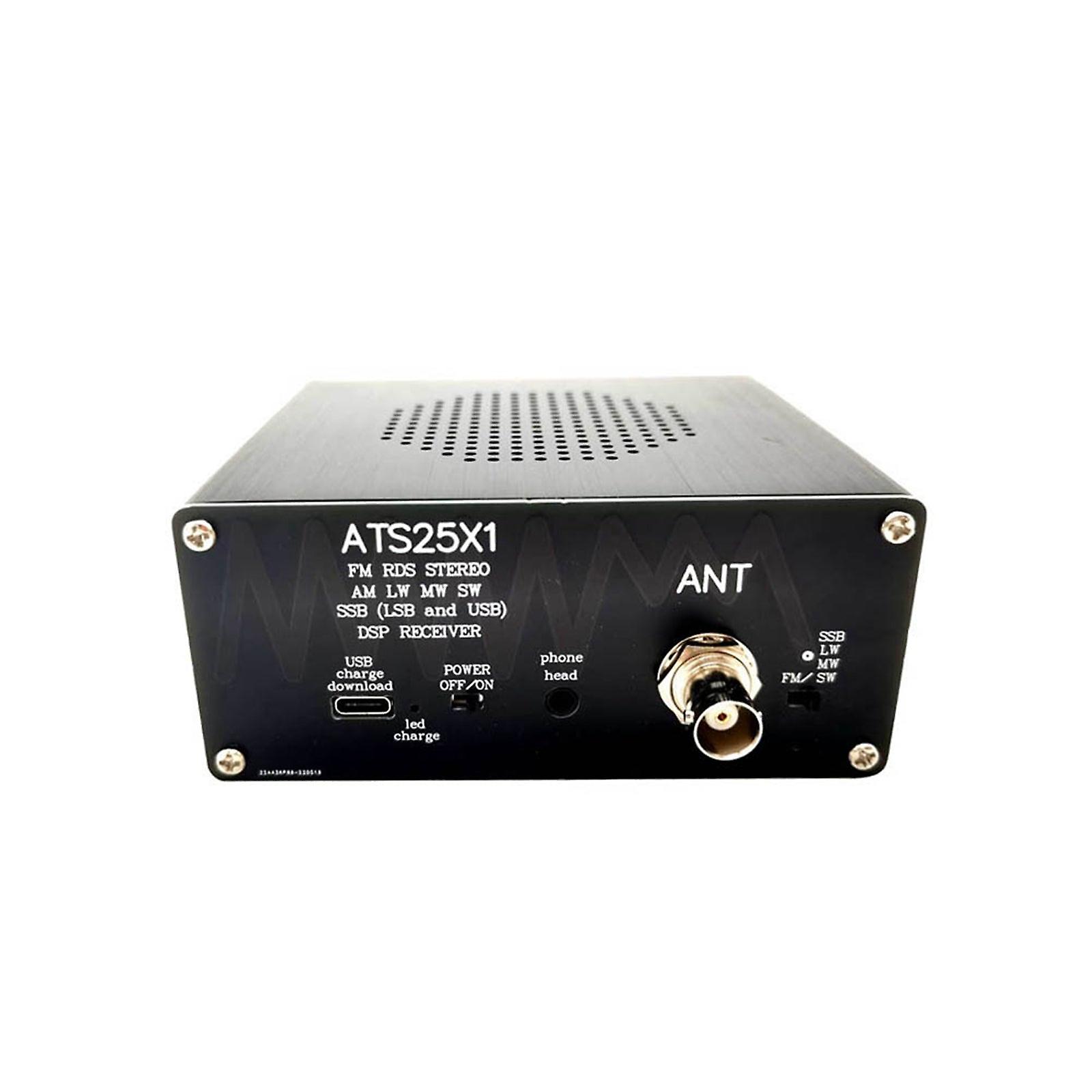 Radyo Alıcısı Ats-25x1 Si4732 Çip Tüm Bant Radyo Alıcısı Dsp Alıcı Fm Lw Mw Ve Sw Ssb