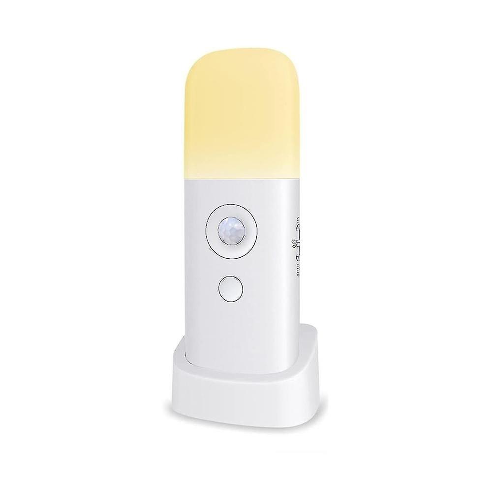 Motion Sensor Night Light, Dimmable Night Light With Brightness Levels, Rechargeable Battery Powered