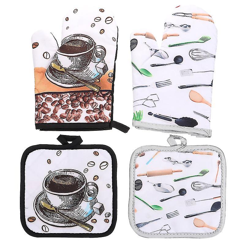2set Oven Glove Sets