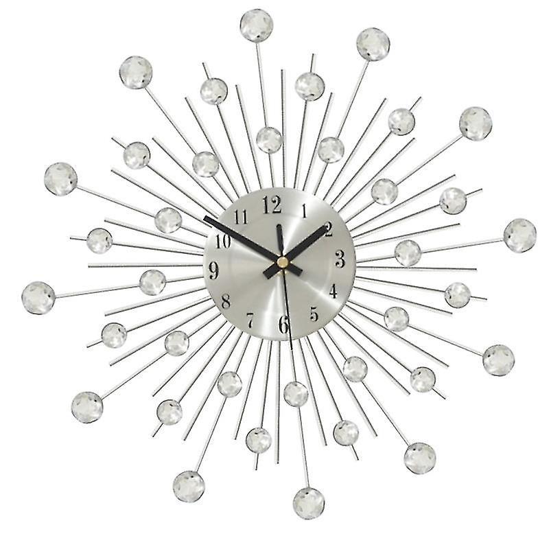 1pcs Rhinestone Wall Clock