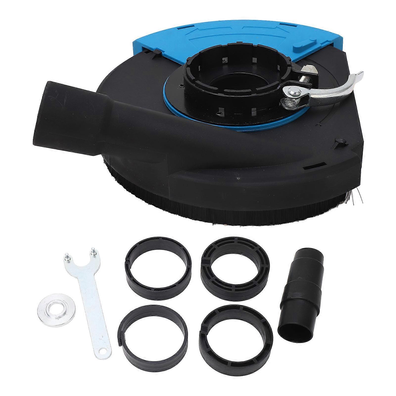 7 Inch Angle Grinder Dust Cover, 180mm Universal Surface Grinding Dust Cover, Blue & Black
