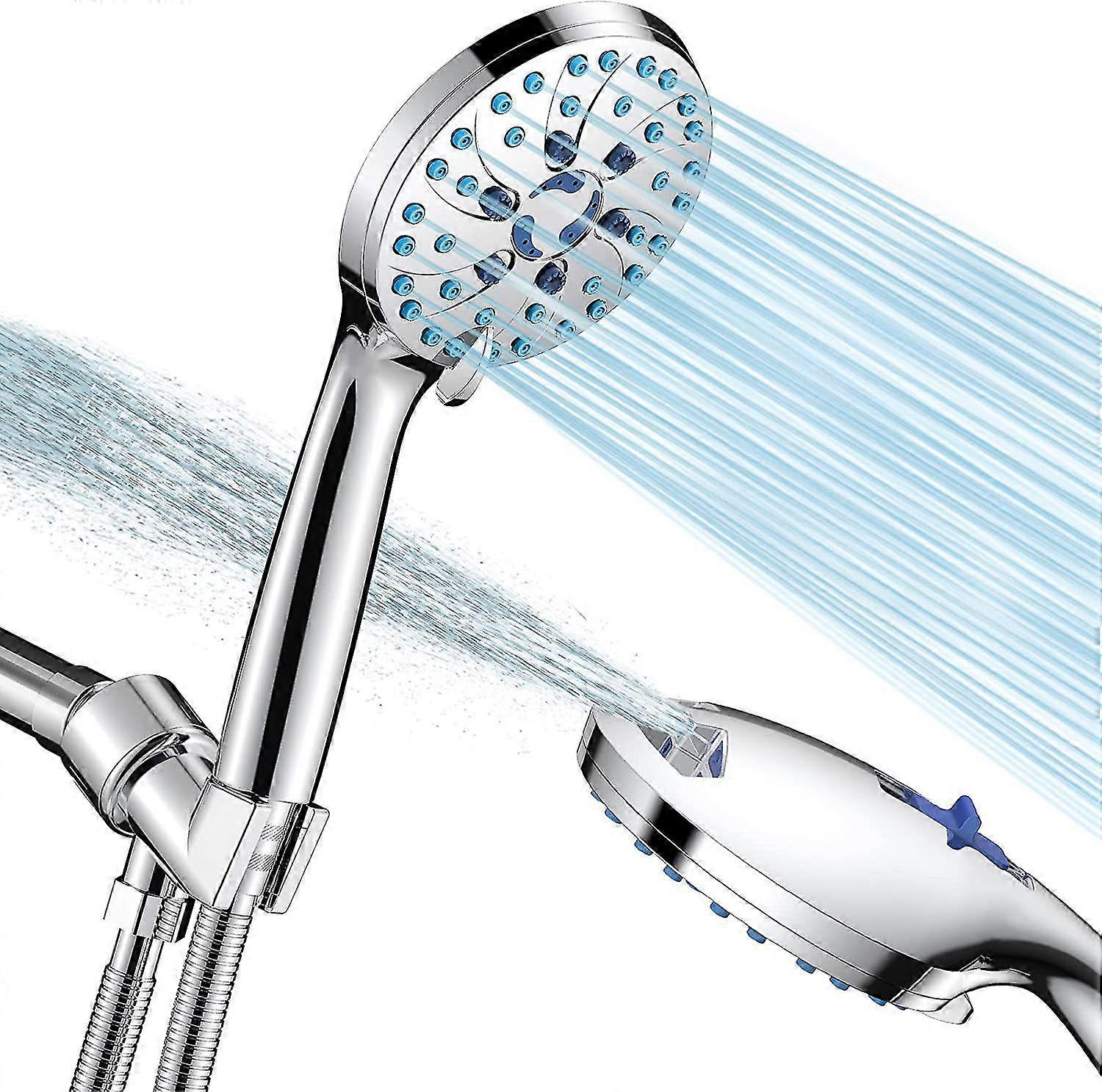 American Multi-function Shower With 2-speed Spray Gun Pressurized Household Hand-held Shower Head
