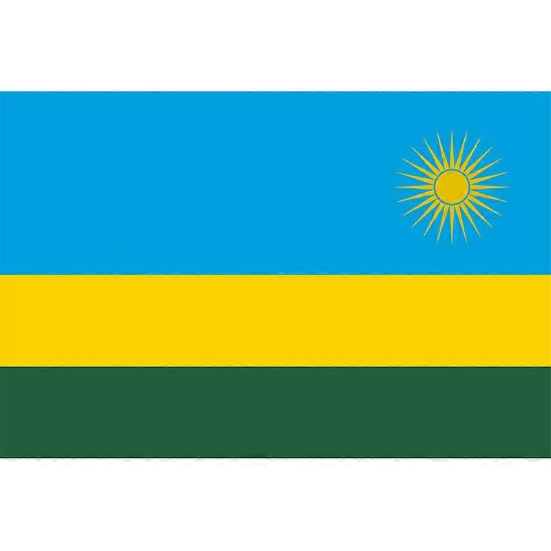 Rwanda Flag  90*150cm For Decoration