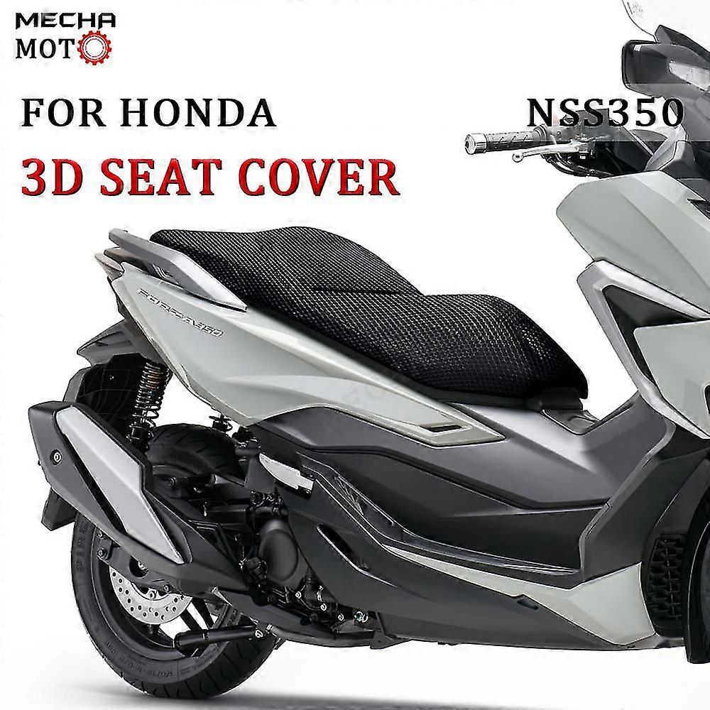 Για τη Honda Για Forza350 NSS350 Για Forza NSS 350 Κάλυμμα μαξιλαριών καθισμάτων μοτοσικλετών Δίχτυ 3d προστατευτικό πλέγμα μόνωση μαξιλάρι κάλυψη
