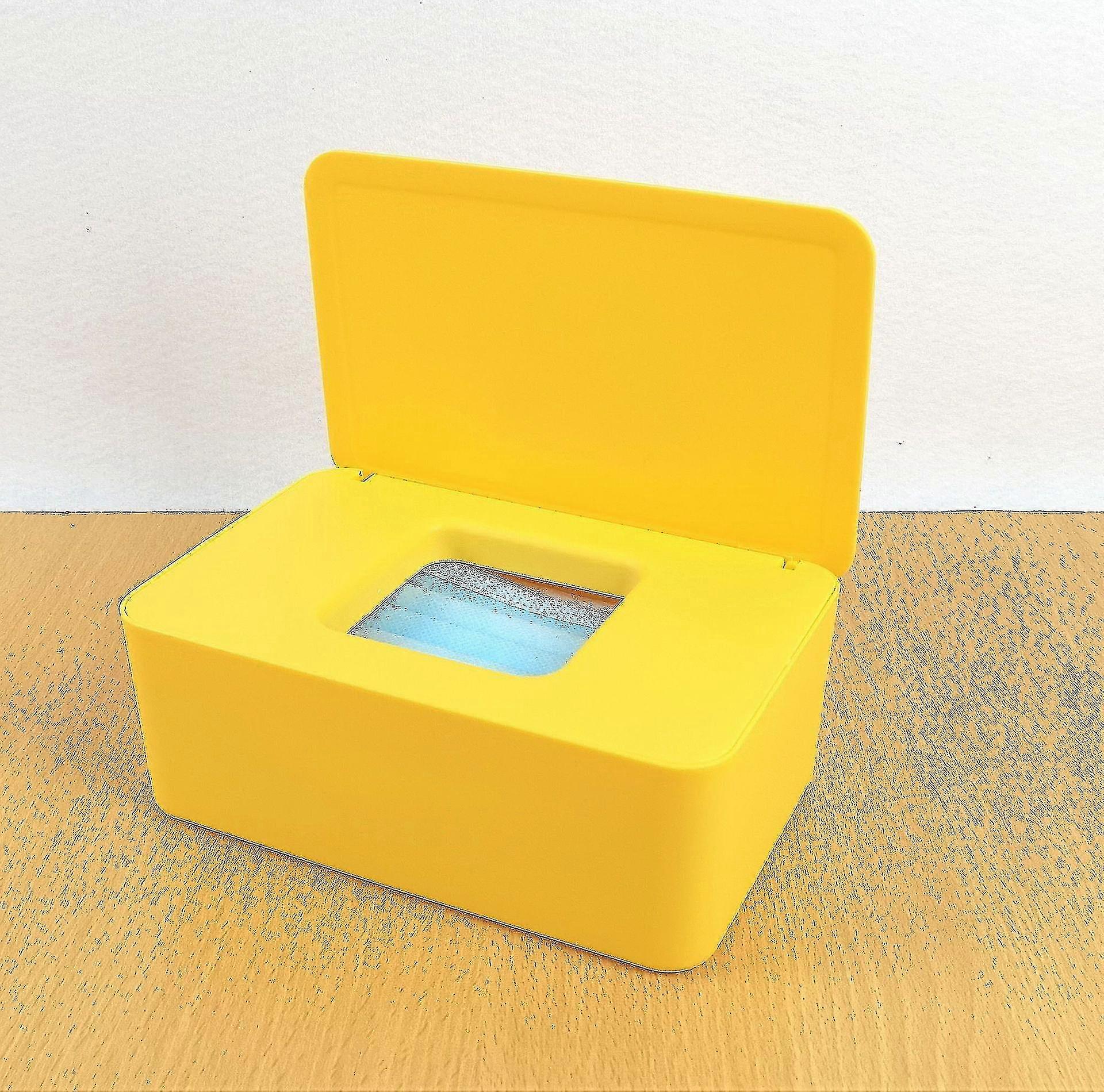 Wet Tissue Box With Cover Mask Box Storage Box Household Dustproof Desktop Sealed Wet Tissue Box